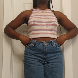 crochet halter top 🌸